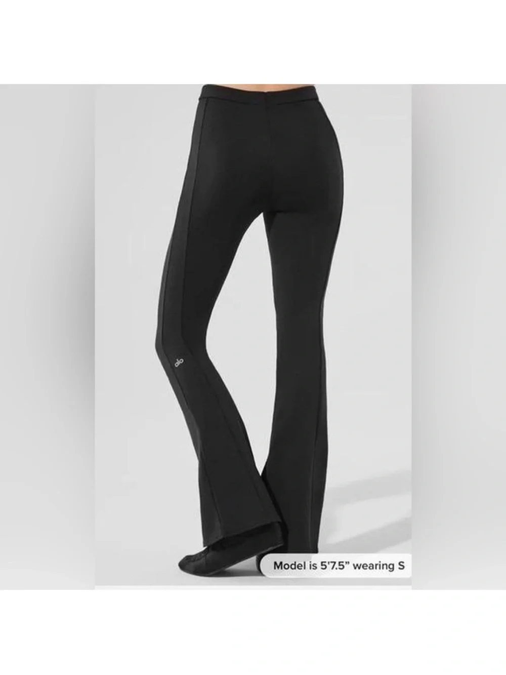 Alo High-Waist Zip It Flare Legging - Black
